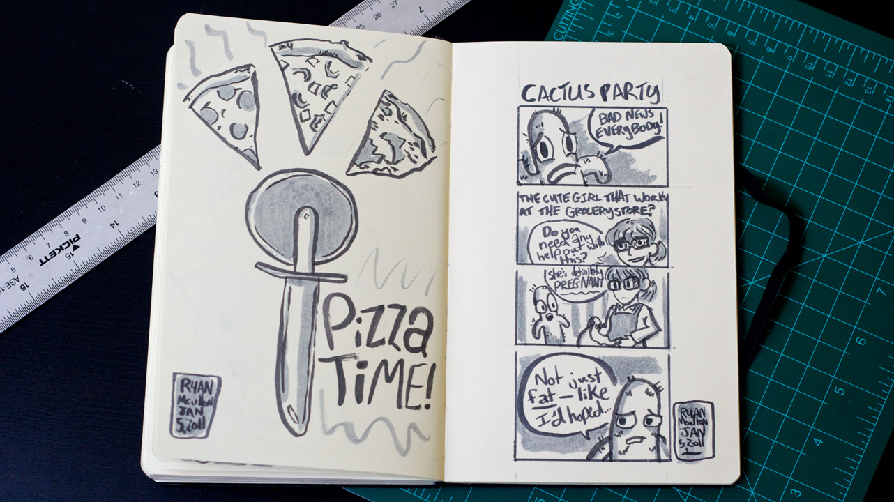 Sketchbook for January 5, 2011